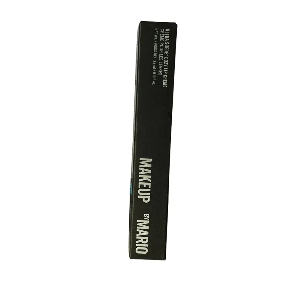 Make Up by Mario Womens Ultra Suede Cozy Lip Creme Vampish NWB Fall